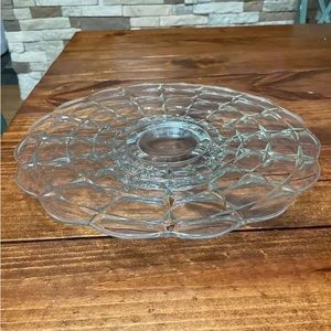 Clear Cake Platter